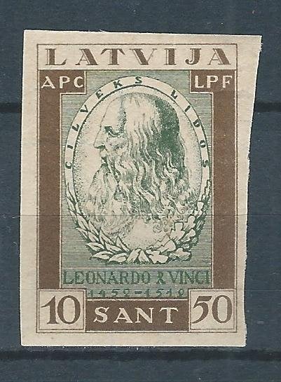 C703 - Baltische staten – Letland – MiNr 211B (ongebruikt), Ophalen of Verzenden, Overige landen, Postfris
