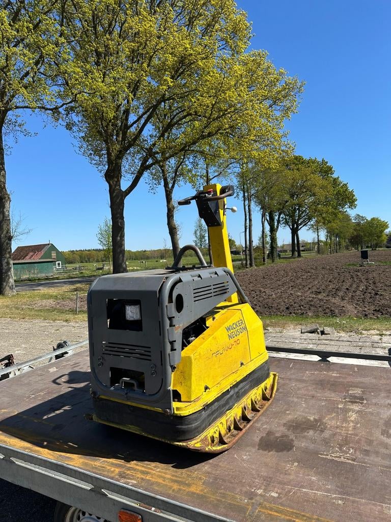 Wacker Neuson DPU 70/100 Trilplaat - Krachtig en Betrouwbaar, Ophalen of Verzenden
