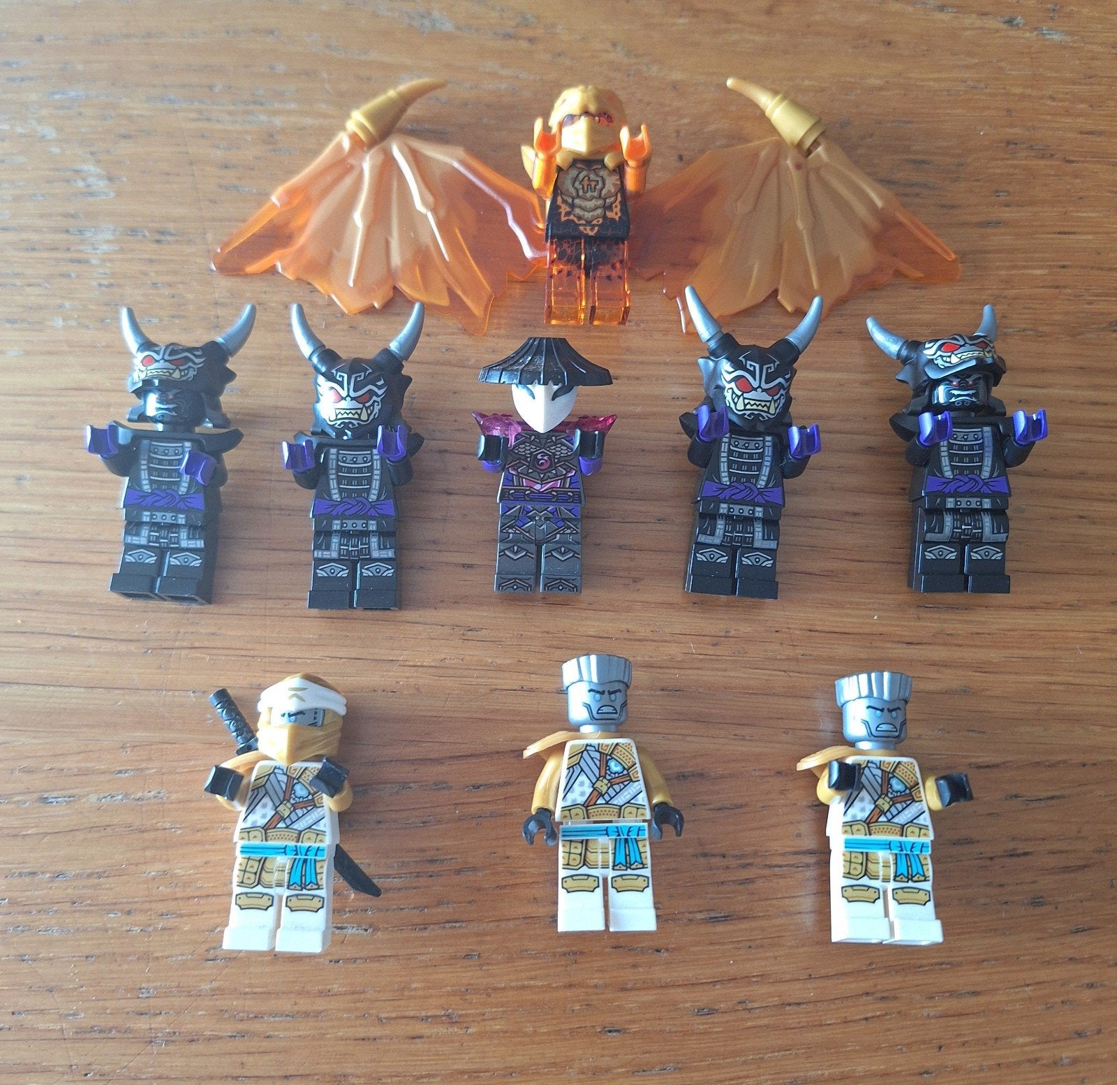 lego figuren Ninjago (Crystalized), Lego, Ophalen of Verzenden, Zo goed als nieuw, Minifiguur