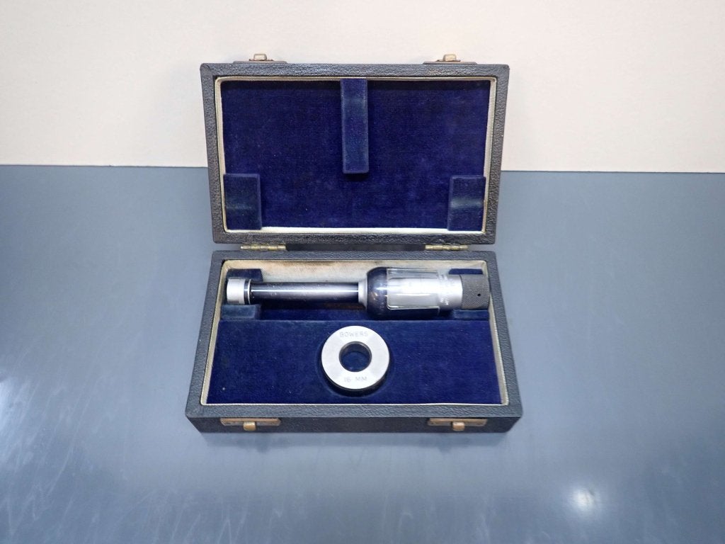 Bowers 3 punt binnen micrometer 16-19mm (Made in England), Niet ingevuld, Gebruikt, Afstand, Niet ingevuld
