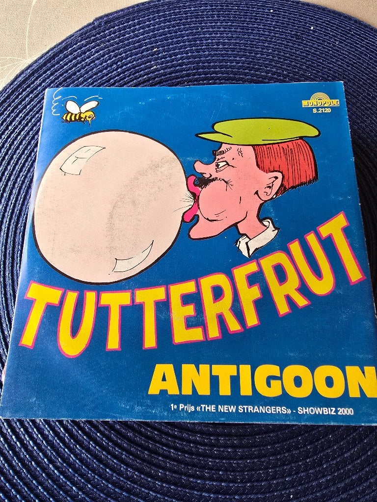 antigoon tutterfrut, Verzenden, Gebruikt, 7 inch, Levenslied of Smartlap