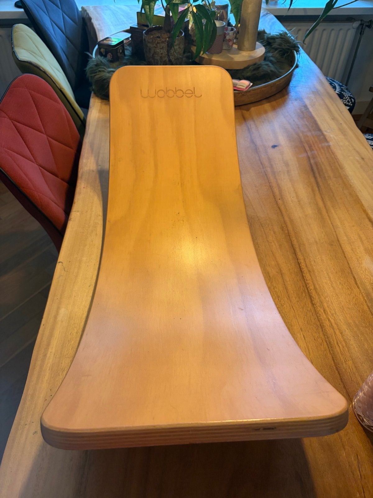 Wobbel Board met Vilt - Natuurlijk Hout, Ophalen, Gebruikt, Jongen of Meisje