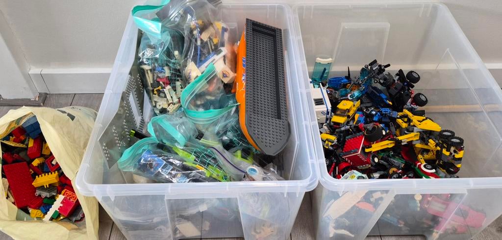 Grote partij Lego - diverse sets en losse onderdelen, Lego, Lego, Ophalen of Verzenden, Losse stenen