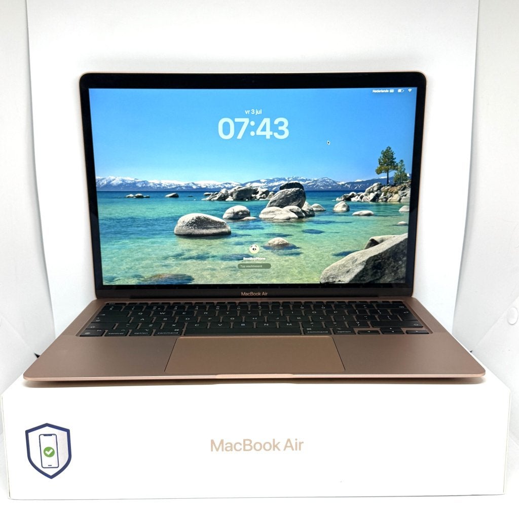MacBook Air M1 256GB roze /zeer net /93% batt /garantie, Computers en Software, Apple Macbooks, Apple, Zo goed als nieuw, Support@apple.com
