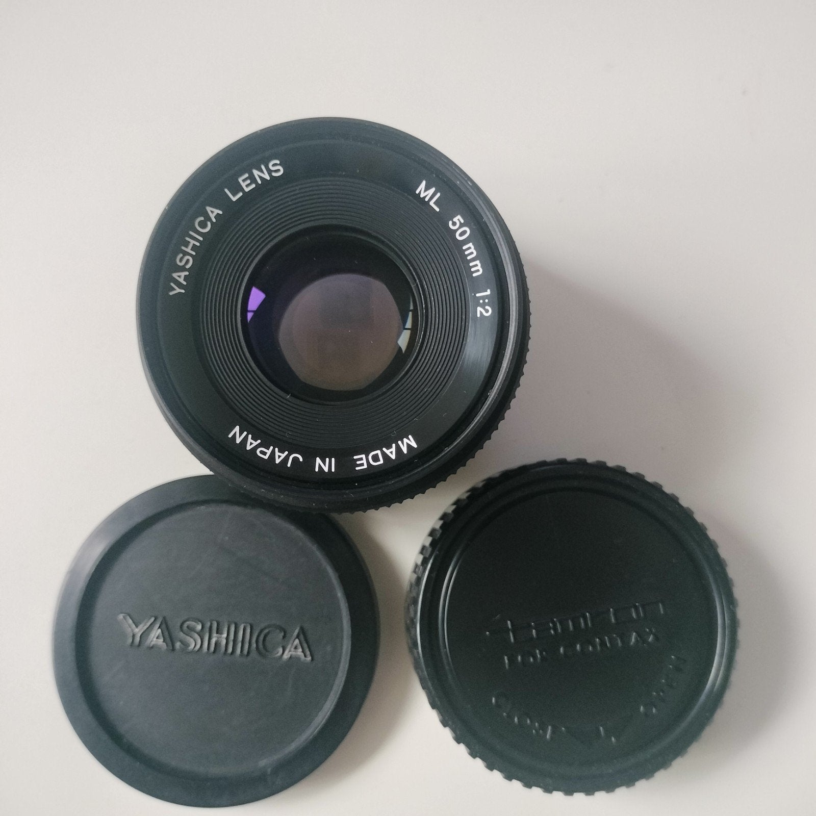 Yashica ML 50mm f/2 Lens Contax Yashica C/Y Mount, Audio, Tv en Foto, Fotografie | Lenzen en Objectieven, Ophalen of Verzenden
