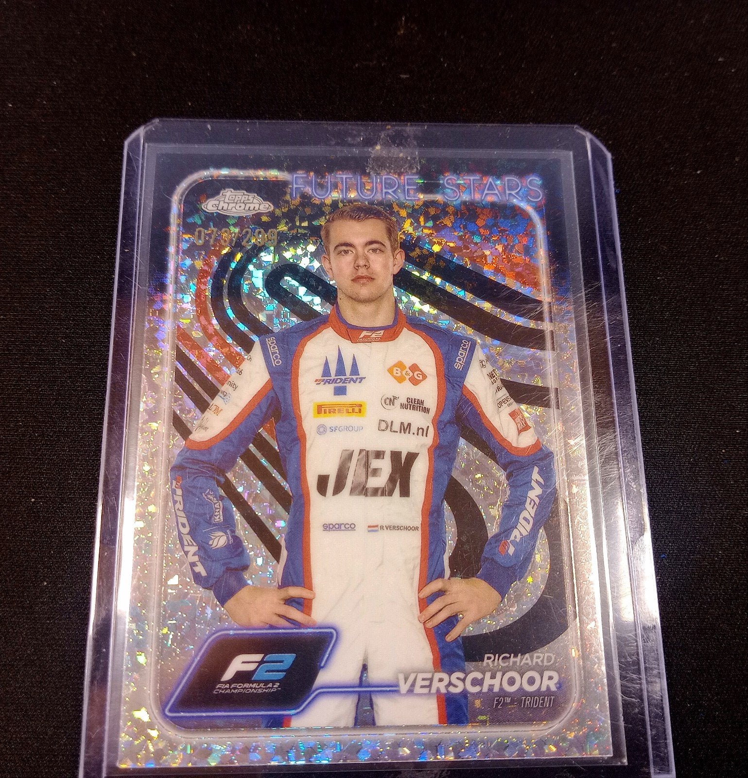 Richard Verschoor F2 Topps Chrome 2024 73/299, Ophalen of Verzenden, Zo goed als nieuw, Overige sporten, Spelerskaart