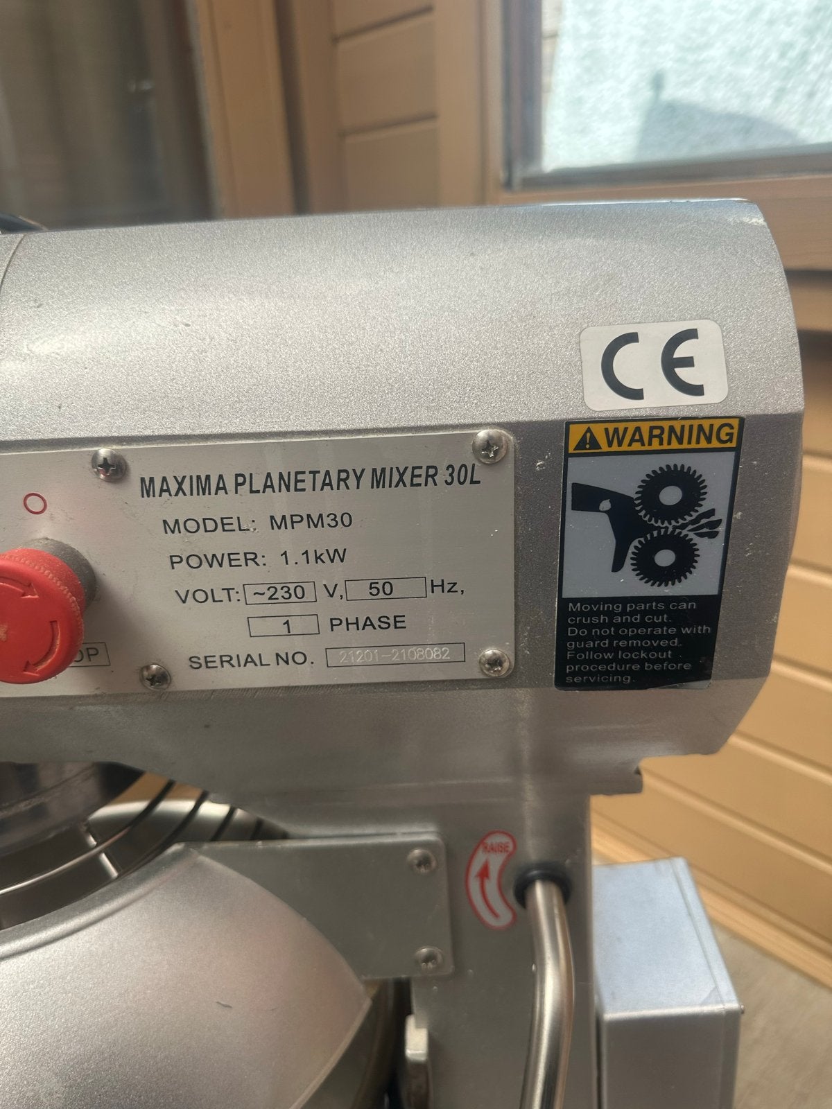 Maxima Planetaire Mixer MPM30 - 30L, Ophalen, Gebruikt, Bakkerij en Slagerij