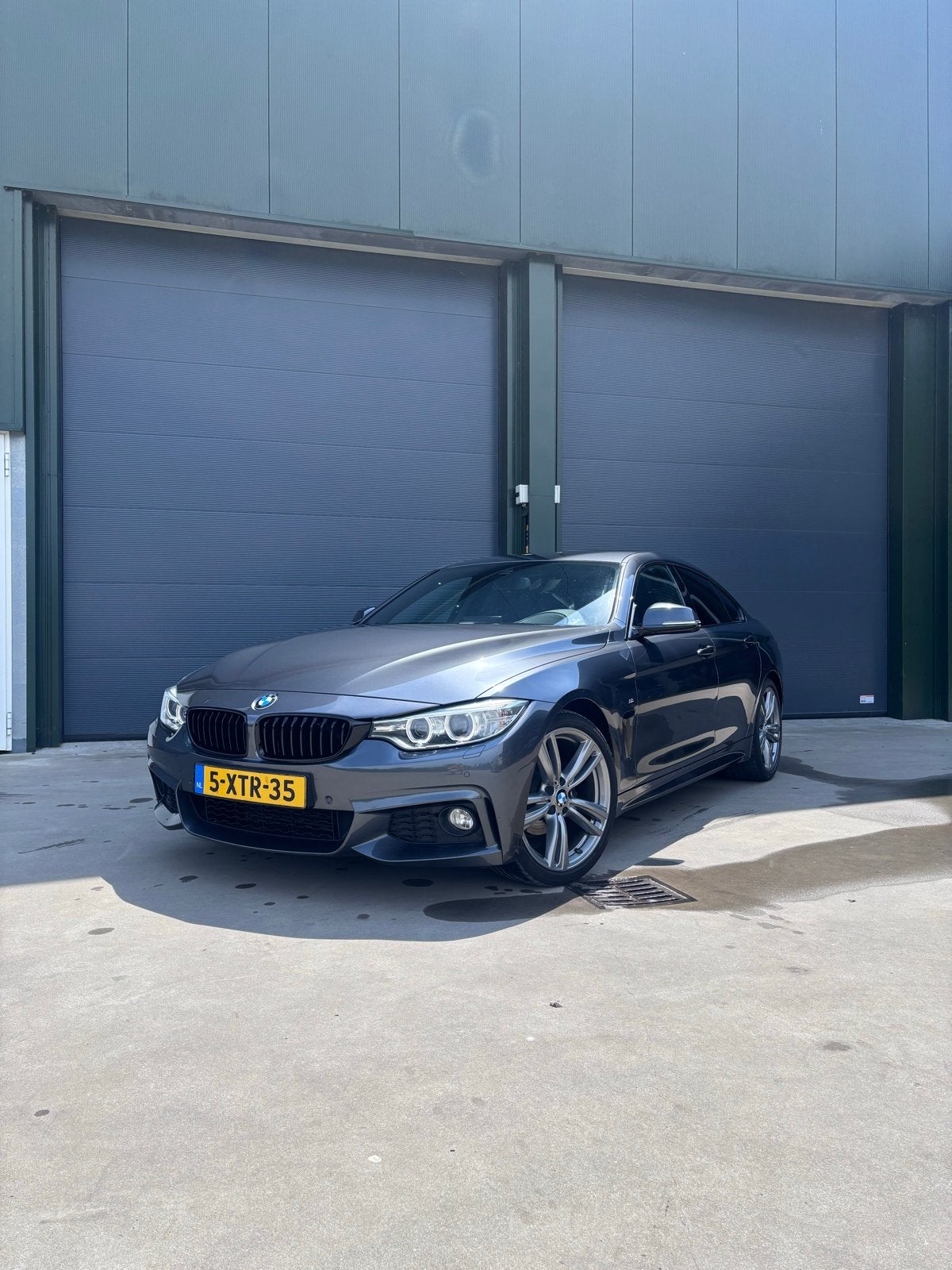 BMW 4-Serie 420IA 2.0 Gran Coupe 2014 Grijs, Auto's, BMW, Achterwielaandrijving, Zwart, Bedrijf, Zilver of Grijs