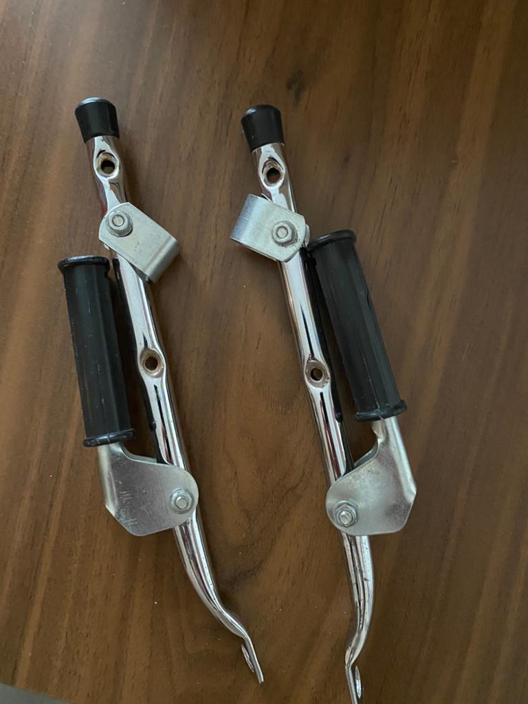 Fiets steuntjes, Ophalen of Verzenden, Gebruikt