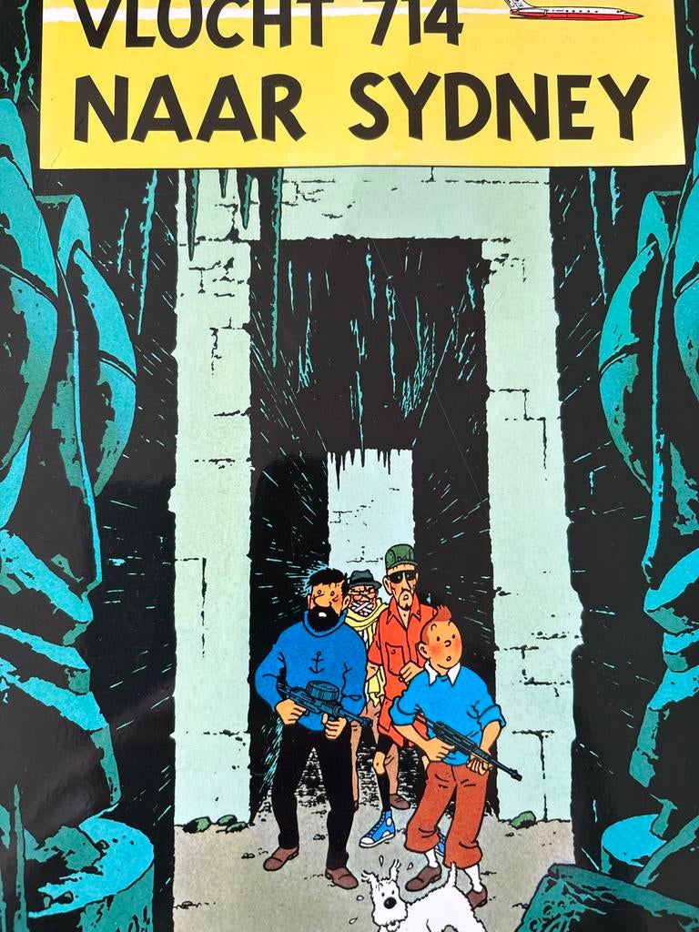 Kuifje: Vlucht 714 naar Sydney, Boeken, Stripboeken, Eén stripboek, Verzenden, Zo goed als nieuw