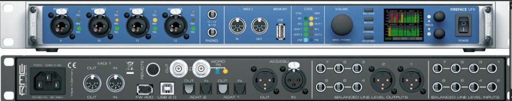 RME Fireface UFX  USB / Firewire Audio Interface, Ophalen of Verzenden, Gebruikt, Extern, RME