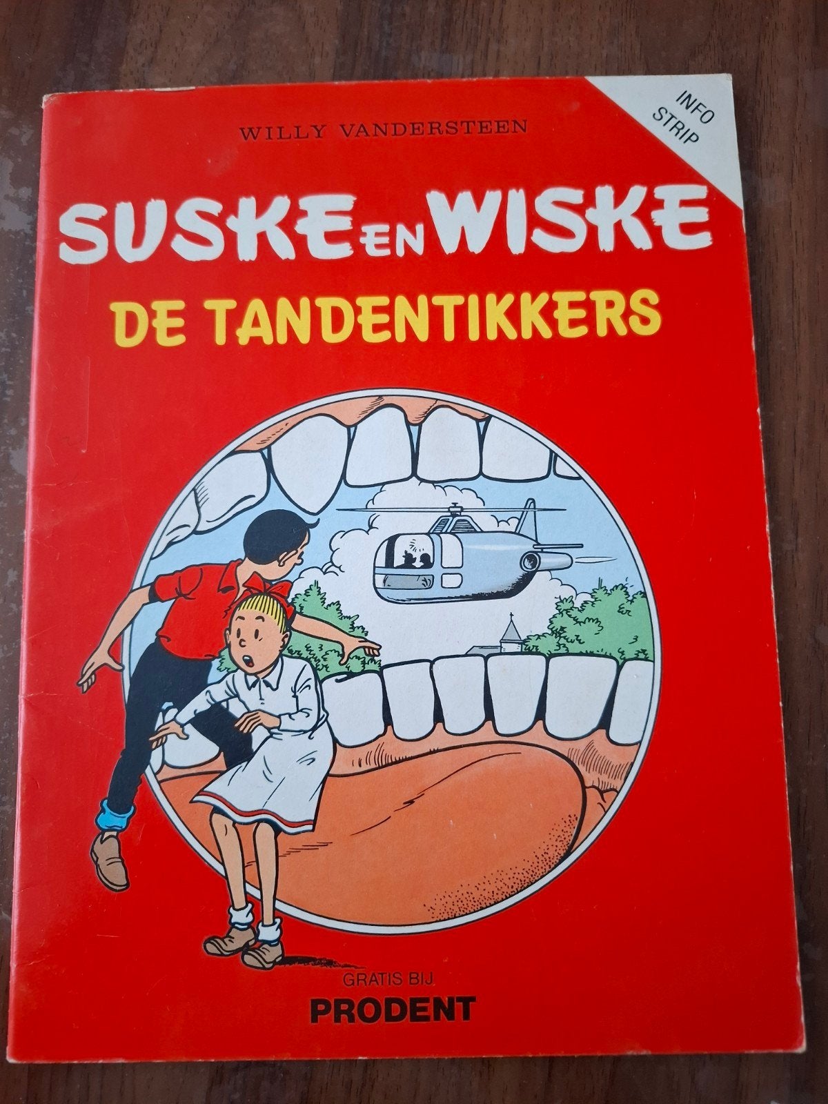 Suske en Wiske - De Tandentikkers 1985, Eén stripboek, Ophalen of Verzenden, Gelezen