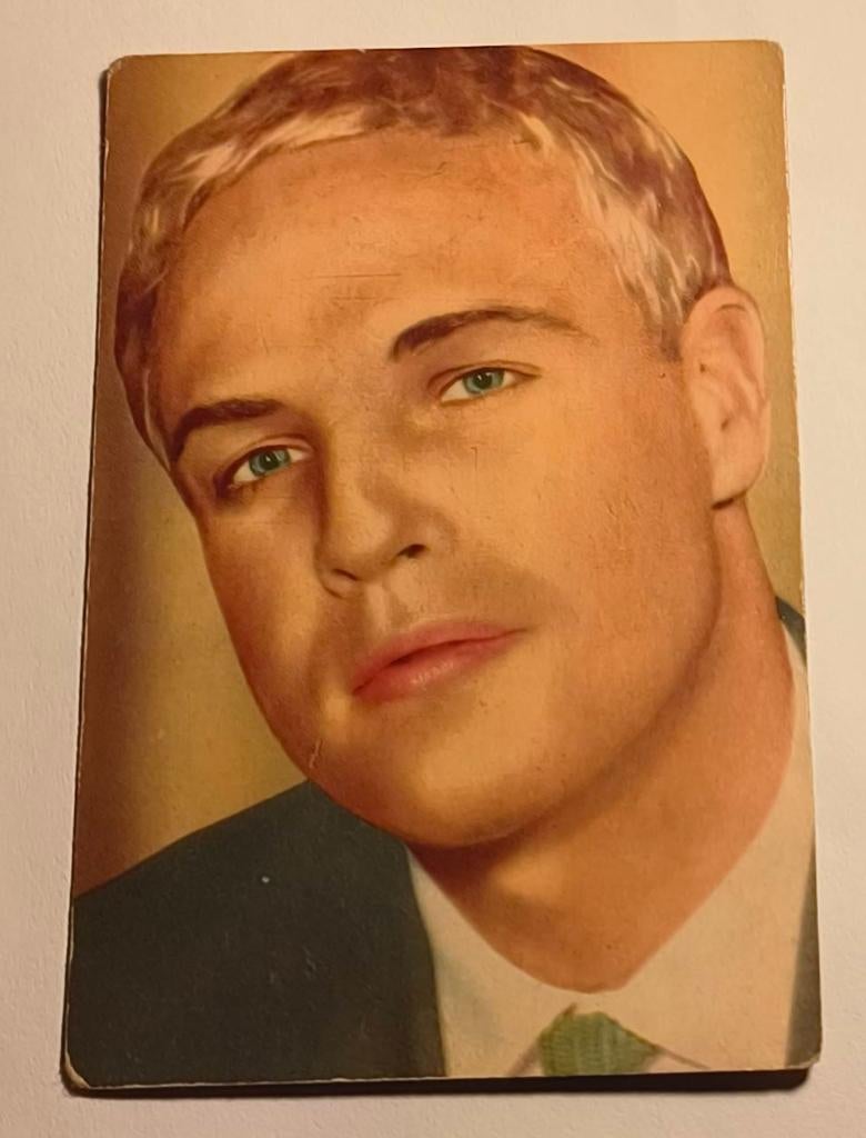 Plaatje Marlon Brando Nr.82, Ophalen of Verzenden, Zo goed als nieuw, Foto of Kaart