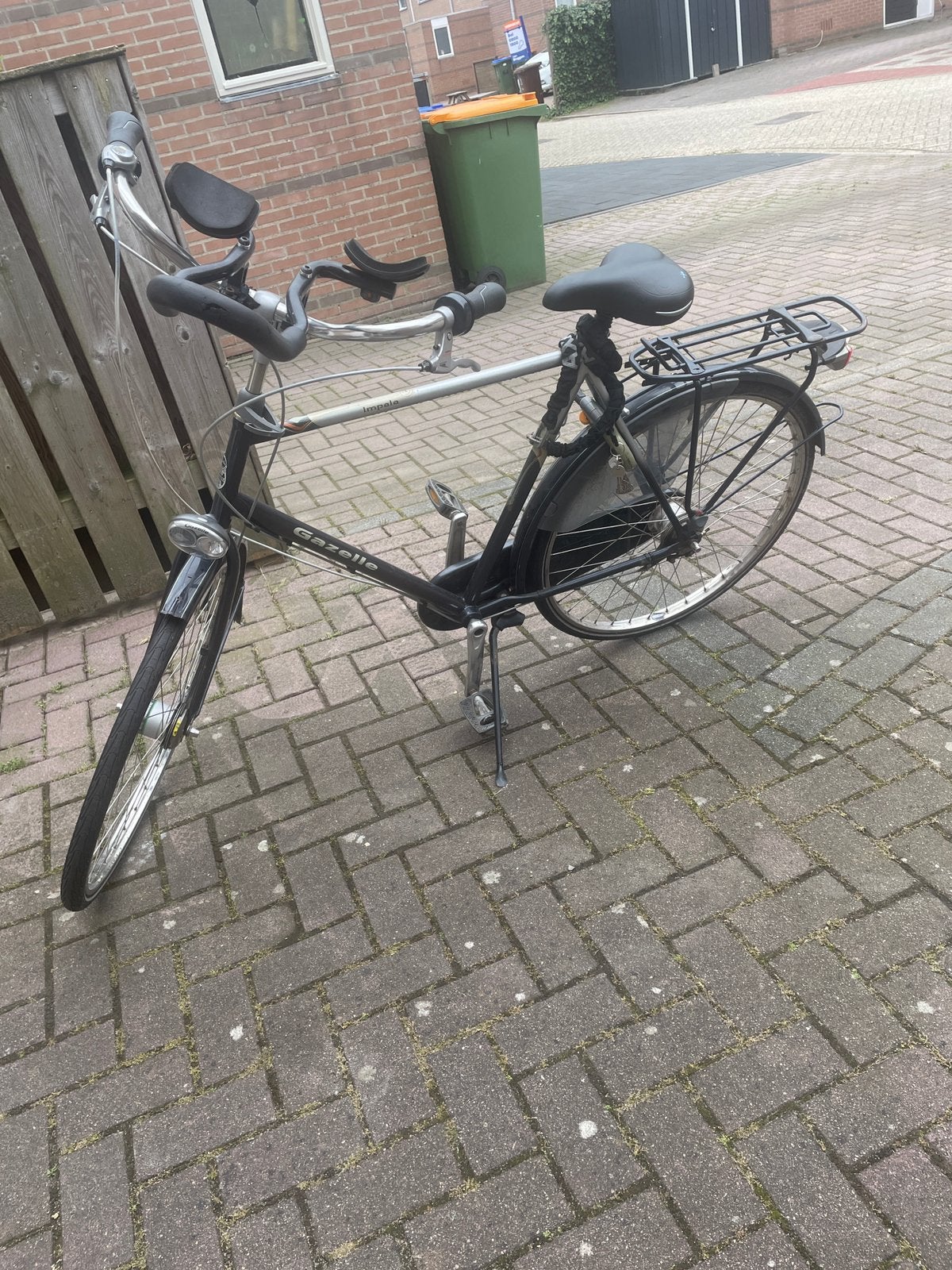 Gazelle Stationsfiets te koop, Ophalen, Gebruikt, Versnellingen, Schijfrem