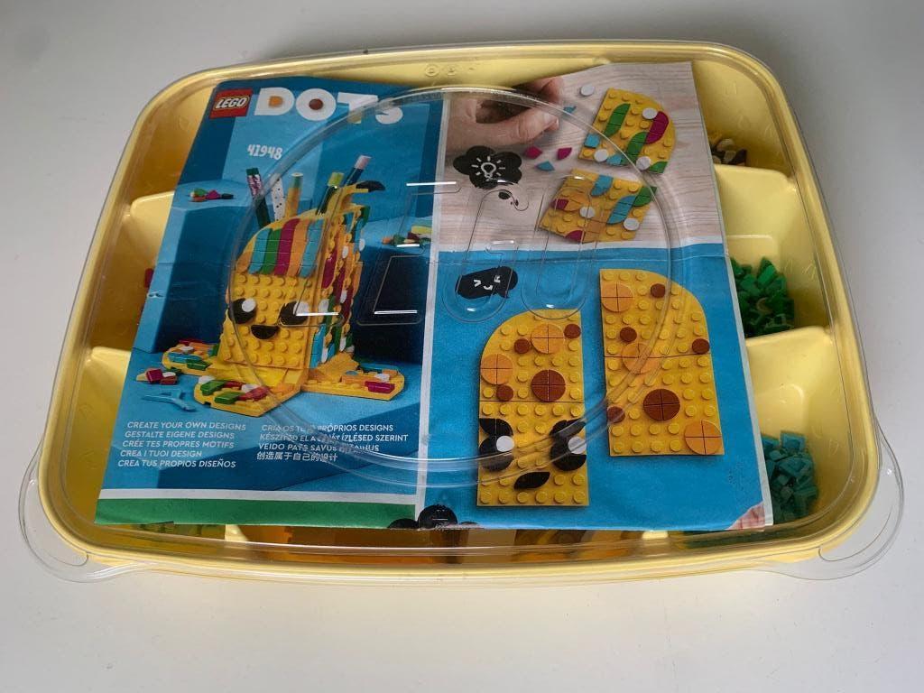 Lego Dots 41948 Cute Banana Pen Holder, Overige thema's, Ophalen of Verzenden, Zo goed als nieuw, Complete set