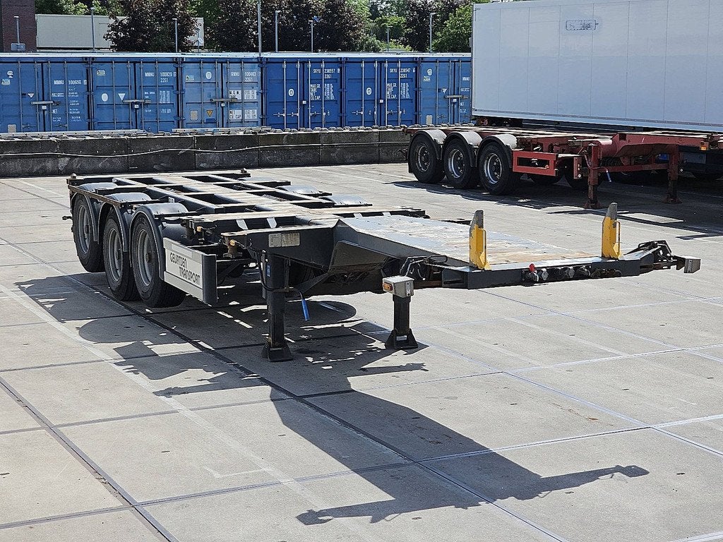 D-TEC FT-43-03V multi 2x lift axle, Overige kleuren, Origineel Nederlands, Bedrijf, Aanhangers en Opleggers