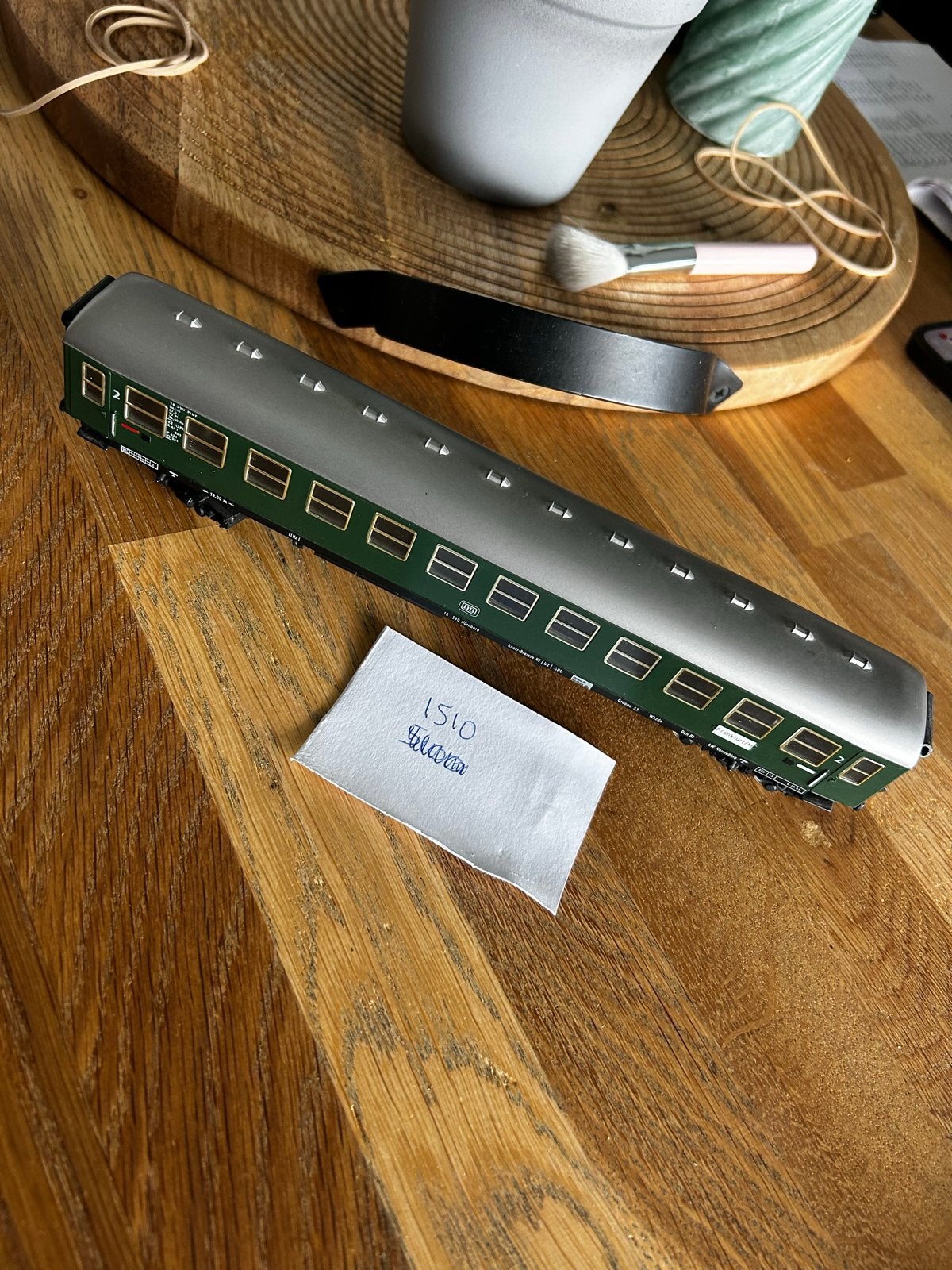 Fleischmann H0 1510 D-Trein Rijtuig 2e klasse DB, Hobby en Vrije tijd, Verzenden, Gebruikt, Wagon, Fleischmann