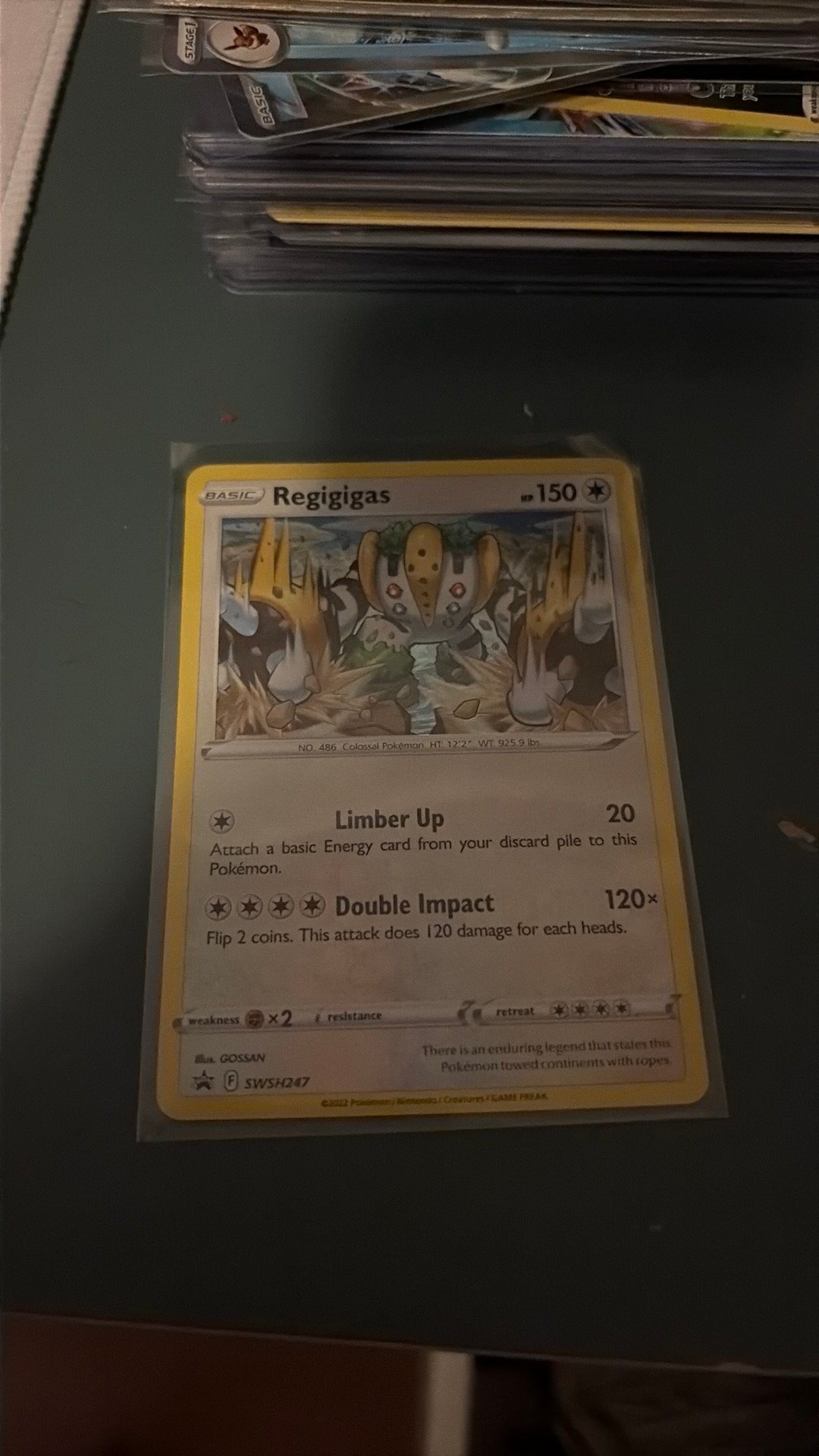 Regigigas (SWSH 247), Ophalen of Verzenden, Zo goed als nieuw