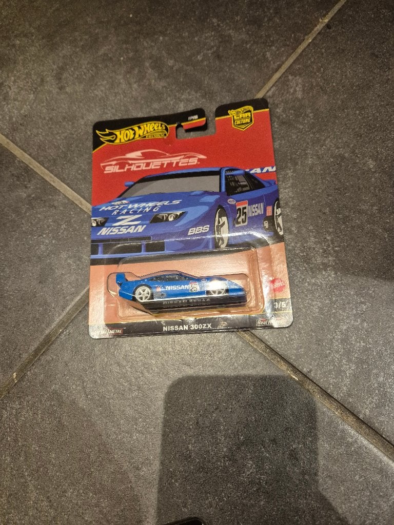 hot wheels premium nissan 300zx silhouettes blauw, Hobby en Vrije tijd, Ophalen of Verzenden, Nieuw, Auto