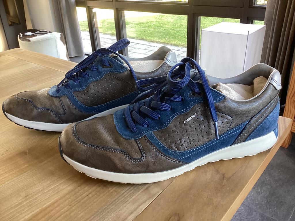 GEOX Respira Jepson mt. 42 sneaker, Blauw, Ophalen of Verzenden, Sneakers of Gympen, Geox