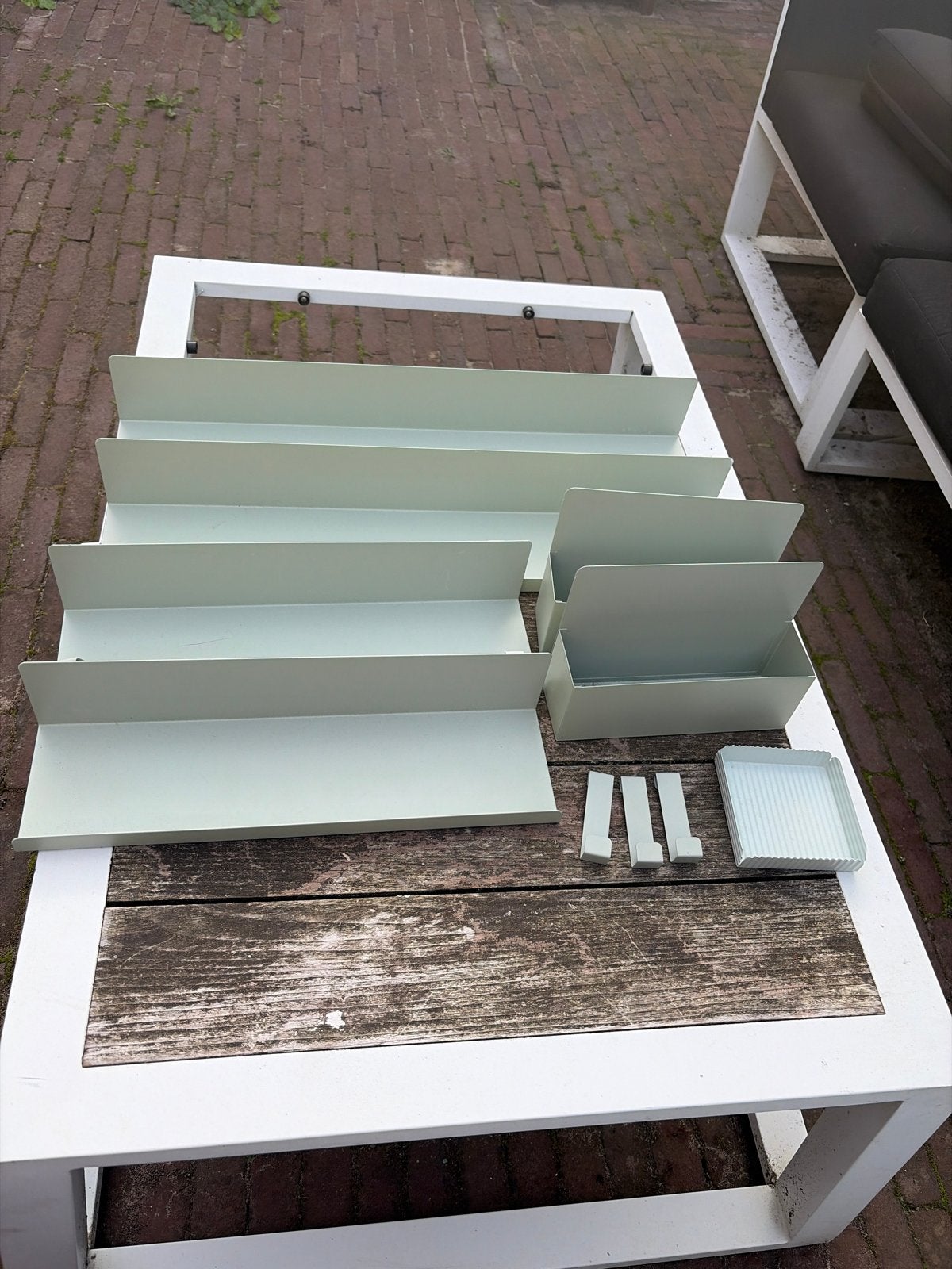 IKEA Relatera wandrek met accessoires, Ophalen, Zo goed als nieuw