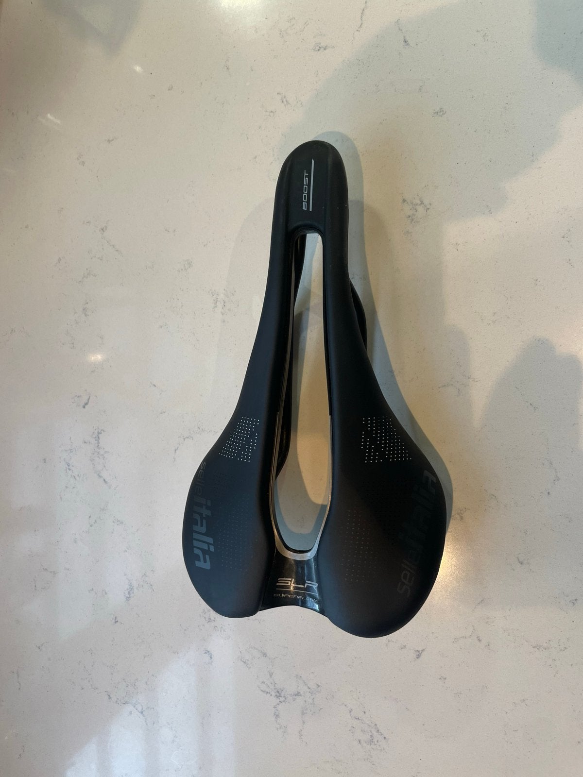 Selle Italia SLR Boost L Superflow - t.e.a.b. z.g.a.n., Fietsen en Brommers, Kunststof, Ophalen of Verzenden, Zo goed als nieuw