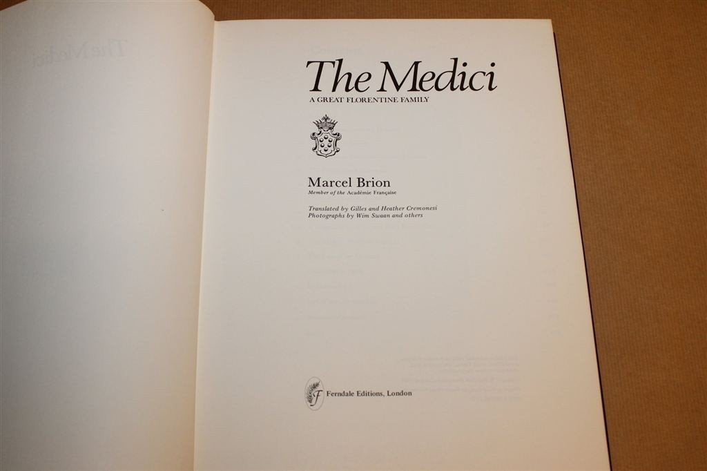 The Medici — Florentijnse Dynastie, Kunst & Macht, Ophalen of Verzenden, Gelezen, Europa