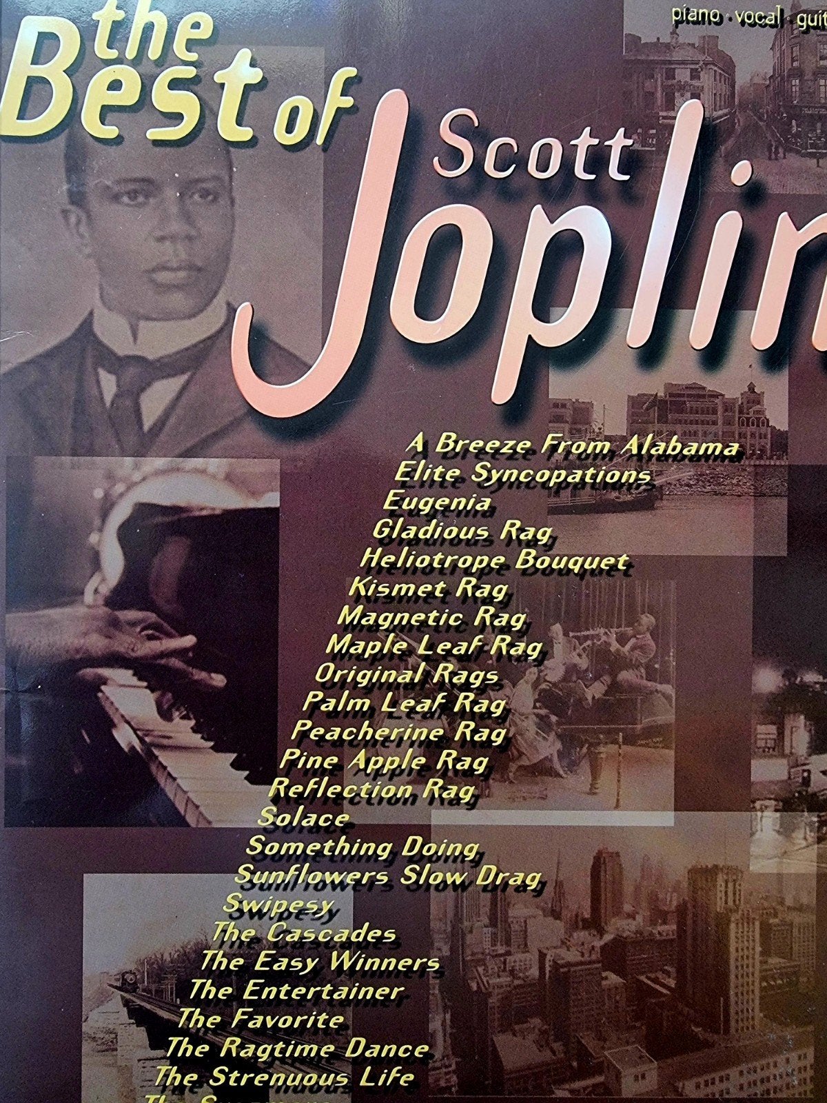 The Best of Scott Joplin - Piano/Vocaal/Gitaar Art16, Verzenden, Gitaar, Zo goed als nieuw, Artiest of Componist