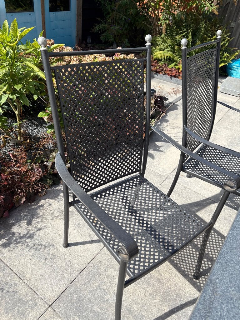 Tuin meubels, Ophalen, 4 zitplaatsen, Gebruikt, Aluminium