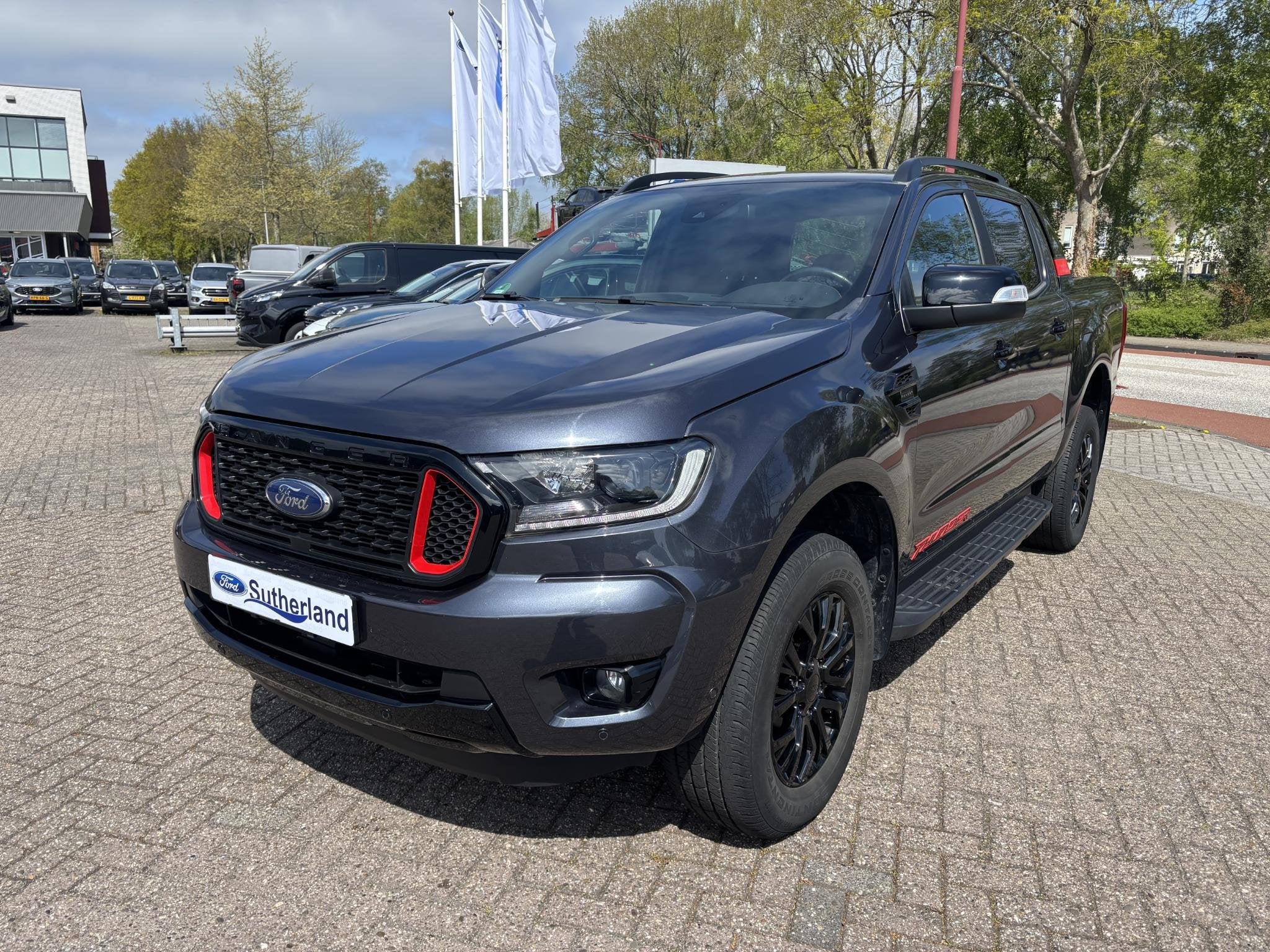 Ford Ranger 2.0 EcoBlue Stormtrak | SCI | Trekhaak | Rollert, Automaat, Gebruikt, 4 cilinders, Leder en Stof
