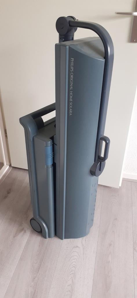 Philips Originele Home Solarium HB 814 - Zonnebank, Ophalen, Gebruikt, Zonnebank enkelzijdig, Minder dan 10 lampen