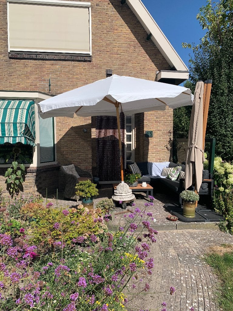 Parasol, Ophalen, Gebruikt, 2 tot 3 meter, Waterdicht