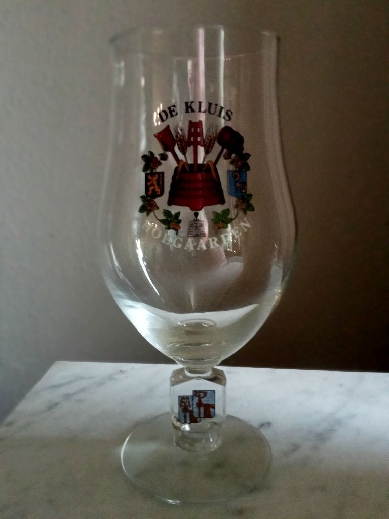HOEGAARDEN DE KLUIS GLAS, Ophalen of Verzenden, Zo goed als nieuw, Glas of Glazen, Overige merken