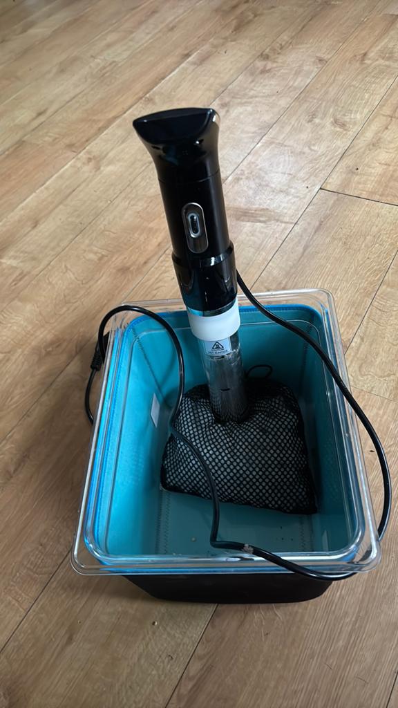 Wartmann WM-1507 SV Sous Vide Stick met bak, Ophalen of Verzenden, Zo goed als nieuw