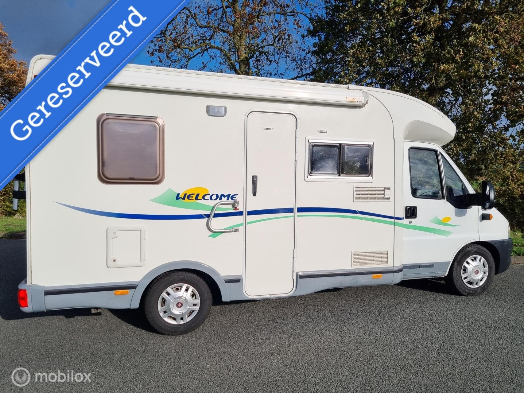 Chausson WELCOME 55 Half-integraal 110PK ☆12V dakairco☆, Koelkast, Luifel, 6 tot 7 meter, 6 tot 7 meter