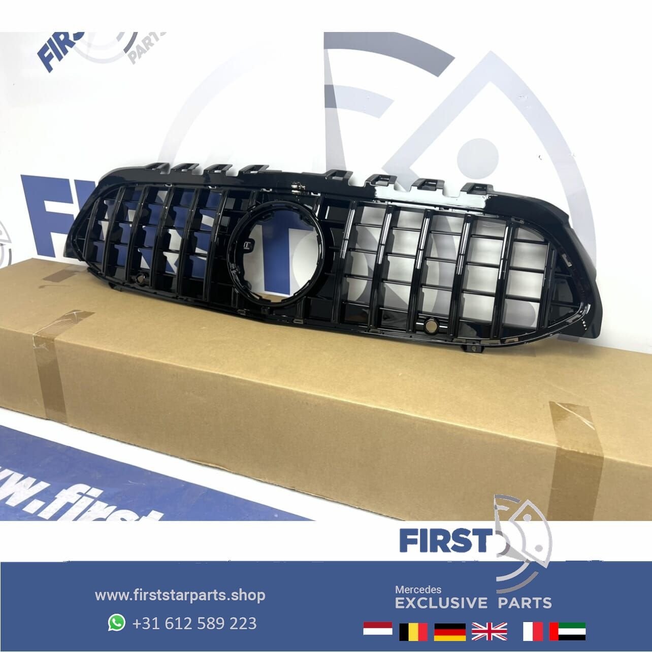W177 V177 A KLASSE GT AMG GRILLE 2018-2022 PANAMERICANA STYL, Gebruikt, -, Ophalen of Verzenden, -
