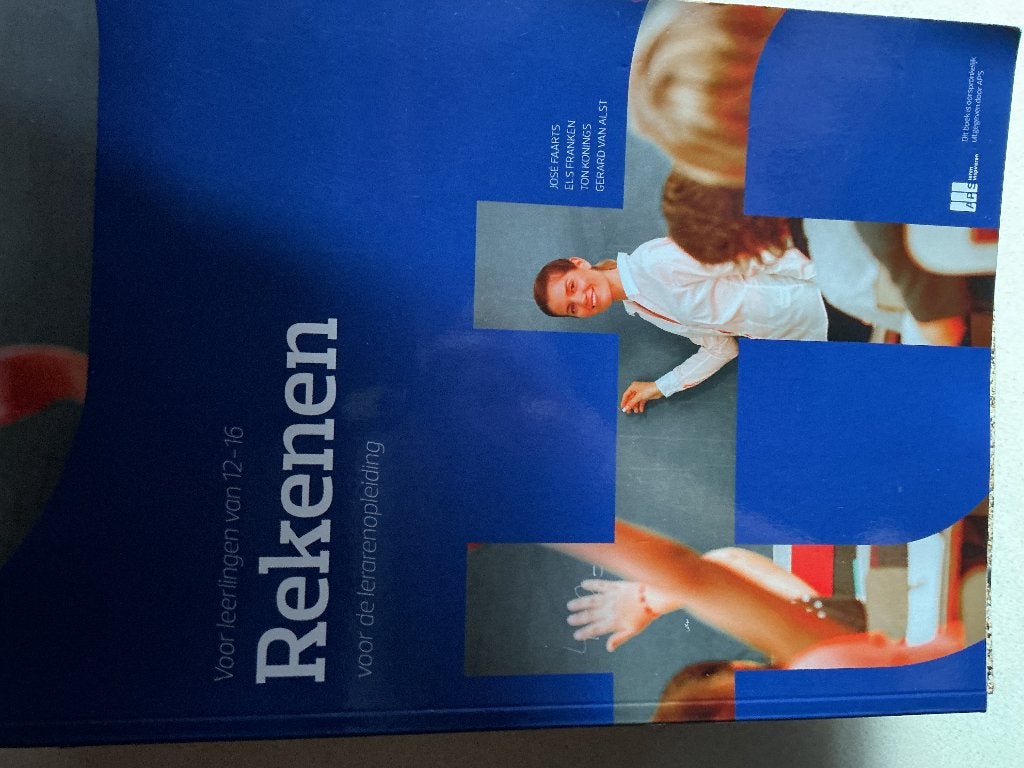 Boeken voor lerarenopleiding wiskunde, Ophalen of Verzenden, Beta, Zo goed als nieuw, HBO