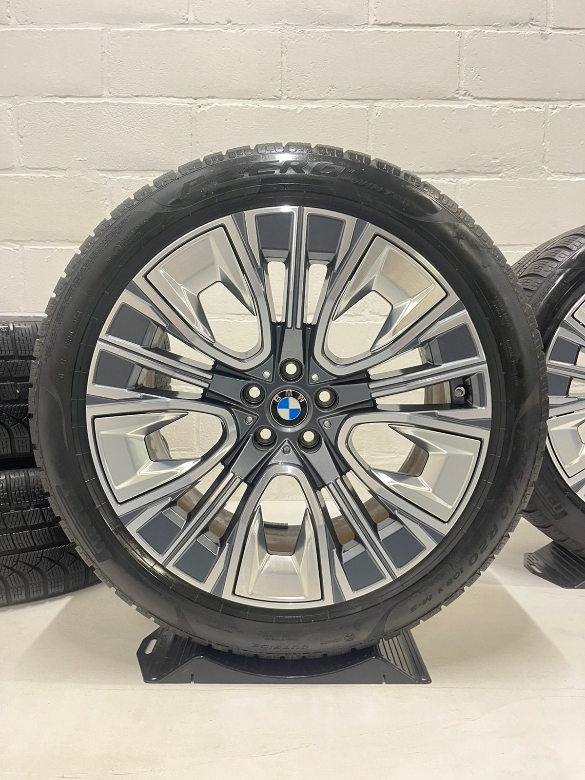 20 INCH BMW 906 ORIGINEEL 7 SERIE I7 G70 X3 G45 WINTERSET, Ophalen, Banden en Velgen, Winterbanden, 20 inch