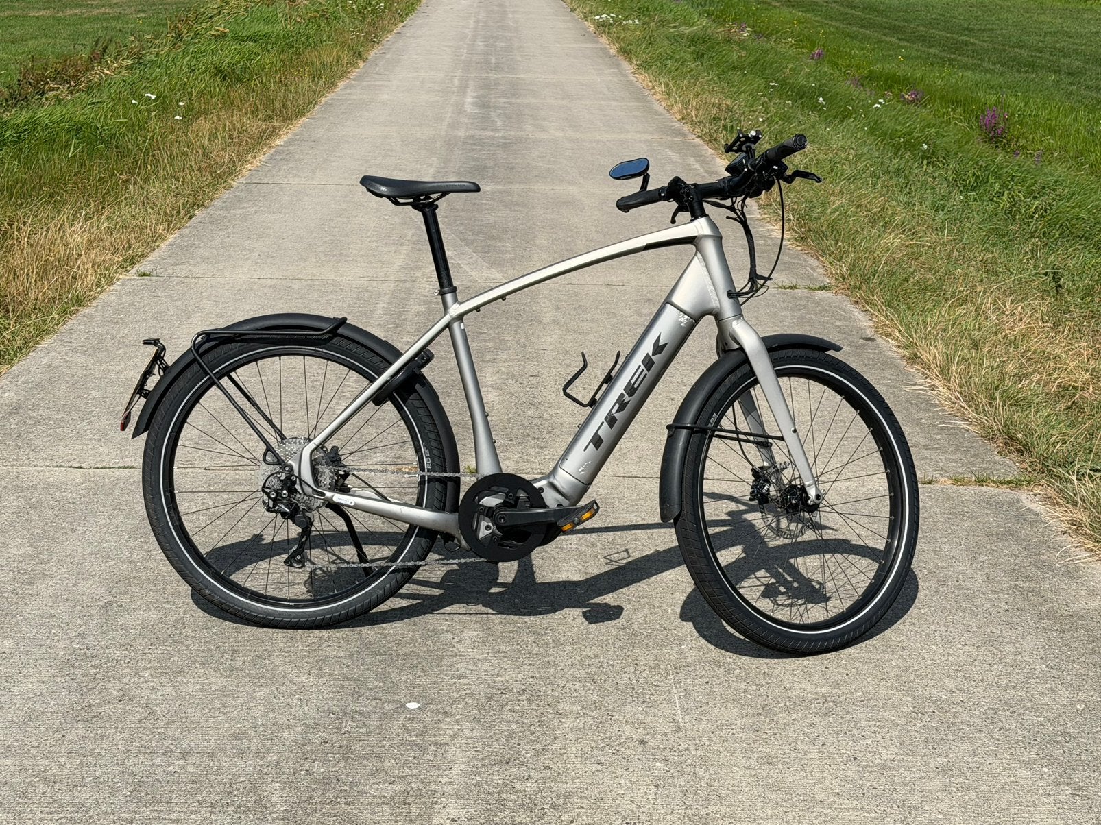 Trek Allant+ 8S Speed Pedelec XL – Bosch – 45 km/u, Ophalen, Zo goed als nieuw, Meer dan 20 versnellingen, Overige merken