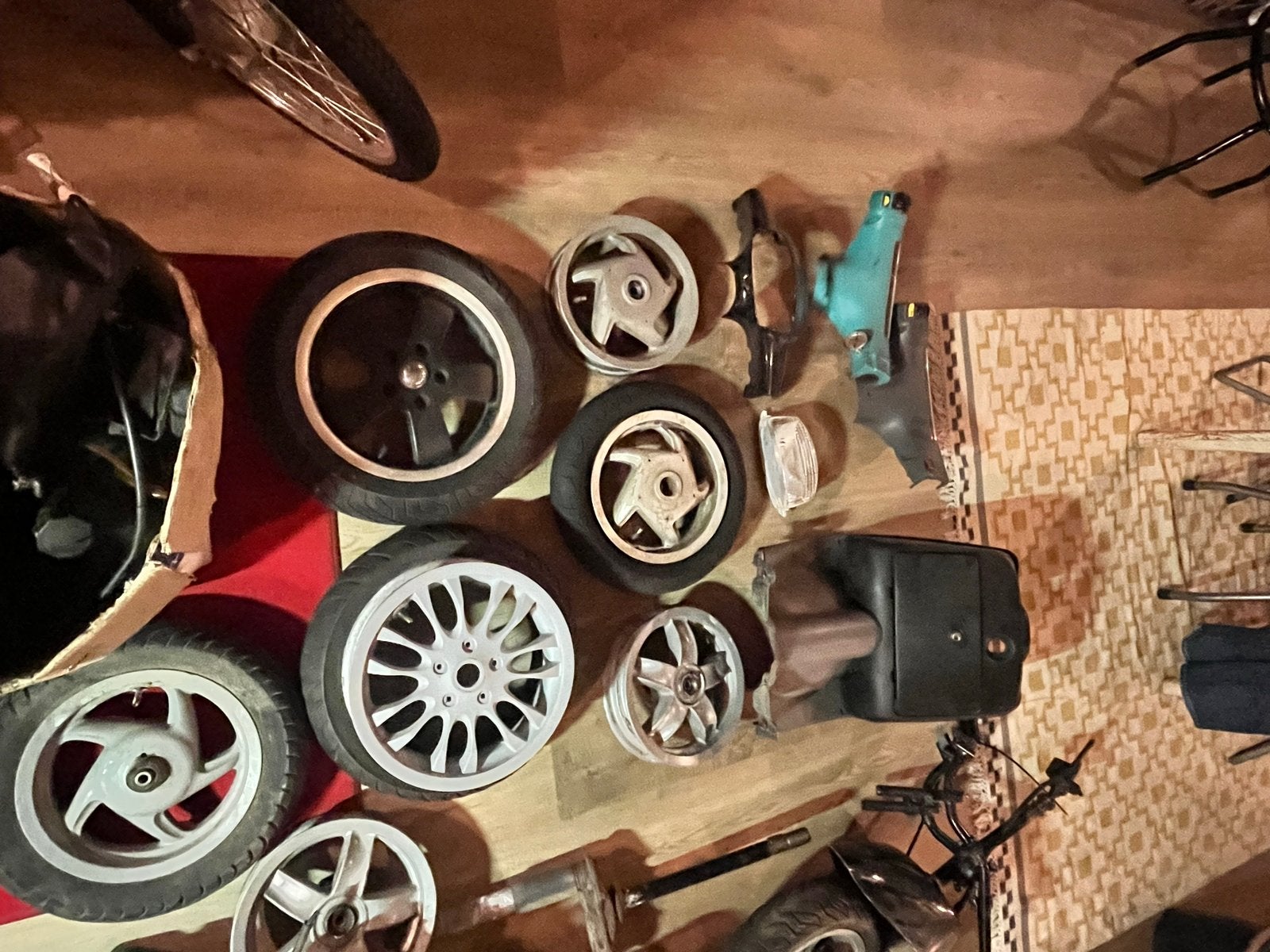 Zip/vespa/piaggio type 1 2 3 onderdelen, Ophalen of Verzenden, Gebruikt, Overige typen, Overige merken
