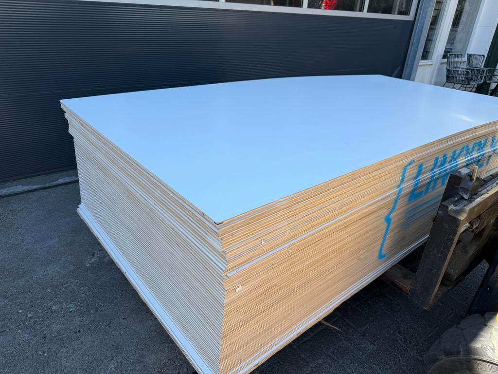 Multiplex te koop 9 en 18mm gegrond interieur, Ophalen, Zo goed als nieuw