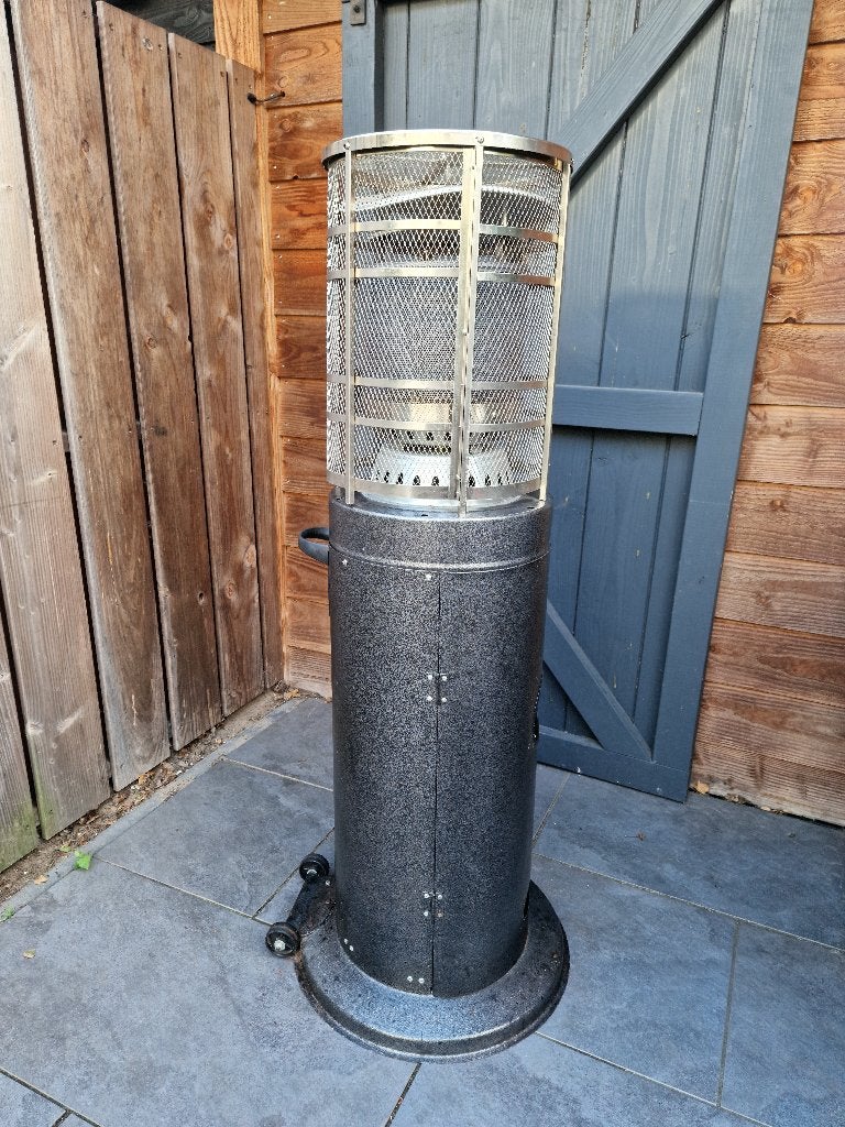 Eurom Area Lounge heater, Gas Terrasverwarmer + 2 gasflessen, Ophalen, Zo goed als nieuw, Gas