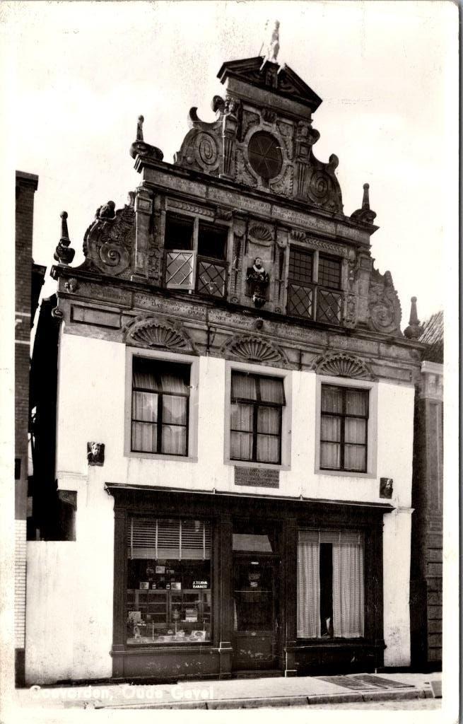 Coevorden - Oude Gevel, Verzenden, 1940 tot 1960, Gelopen, Drenthe