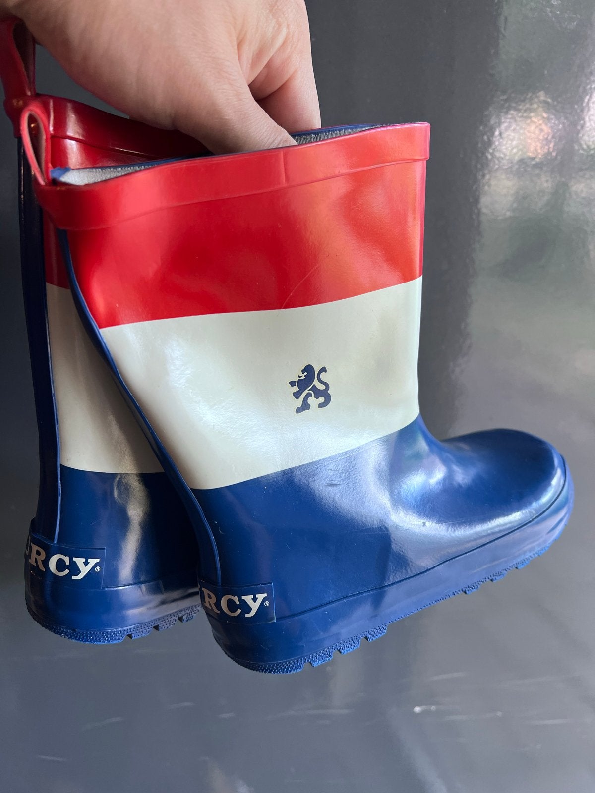 Nieuwe Sourcy regenlaarzen - Nederlandse vlag design, Ophalen of Verzenden, Nieuw, Jongen of Meisje, Laarzen