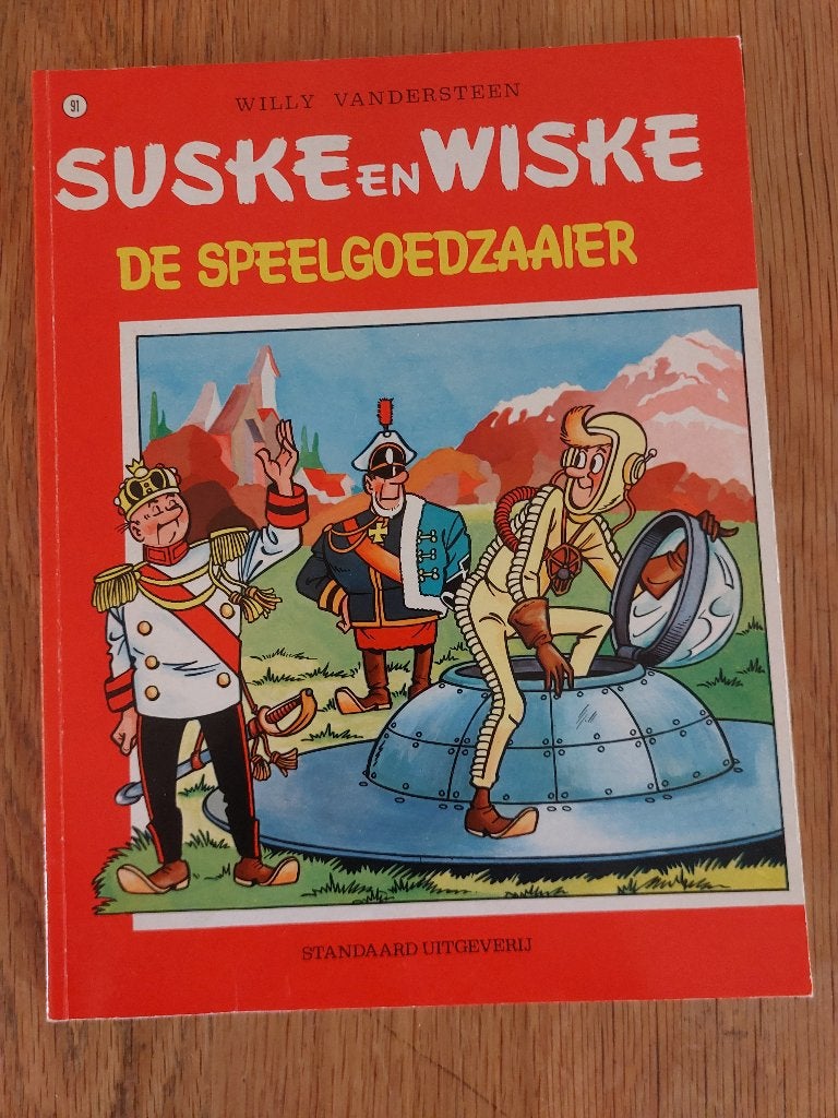 Suske en Wiske, de speelgoedzaaier, Eén stripboek, Ophalen of Verzenden