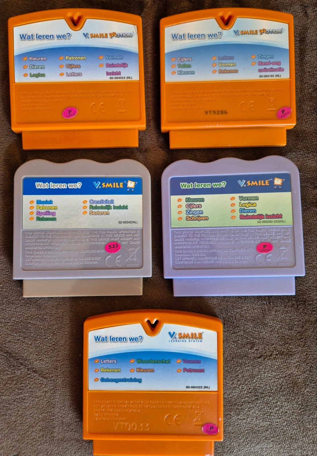 VTech V.Smile Spellenbundel, Ophalen of Verzenden