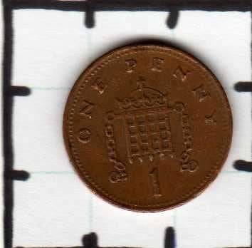 Munt Groot-Brittannië 1 penny 2004., Verzenden, Overige landen, Losse munt