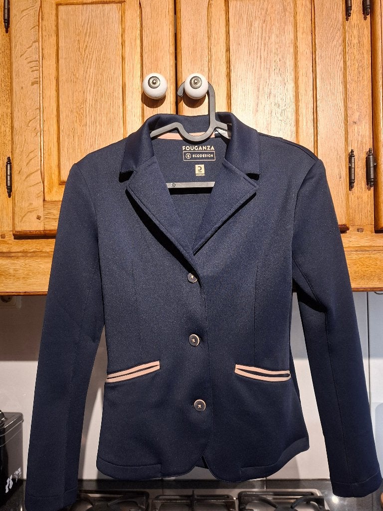 Wedstrijdjas, Dieren en Toebehoren, Blauw, Kinderen, Dressuur, Overige merken