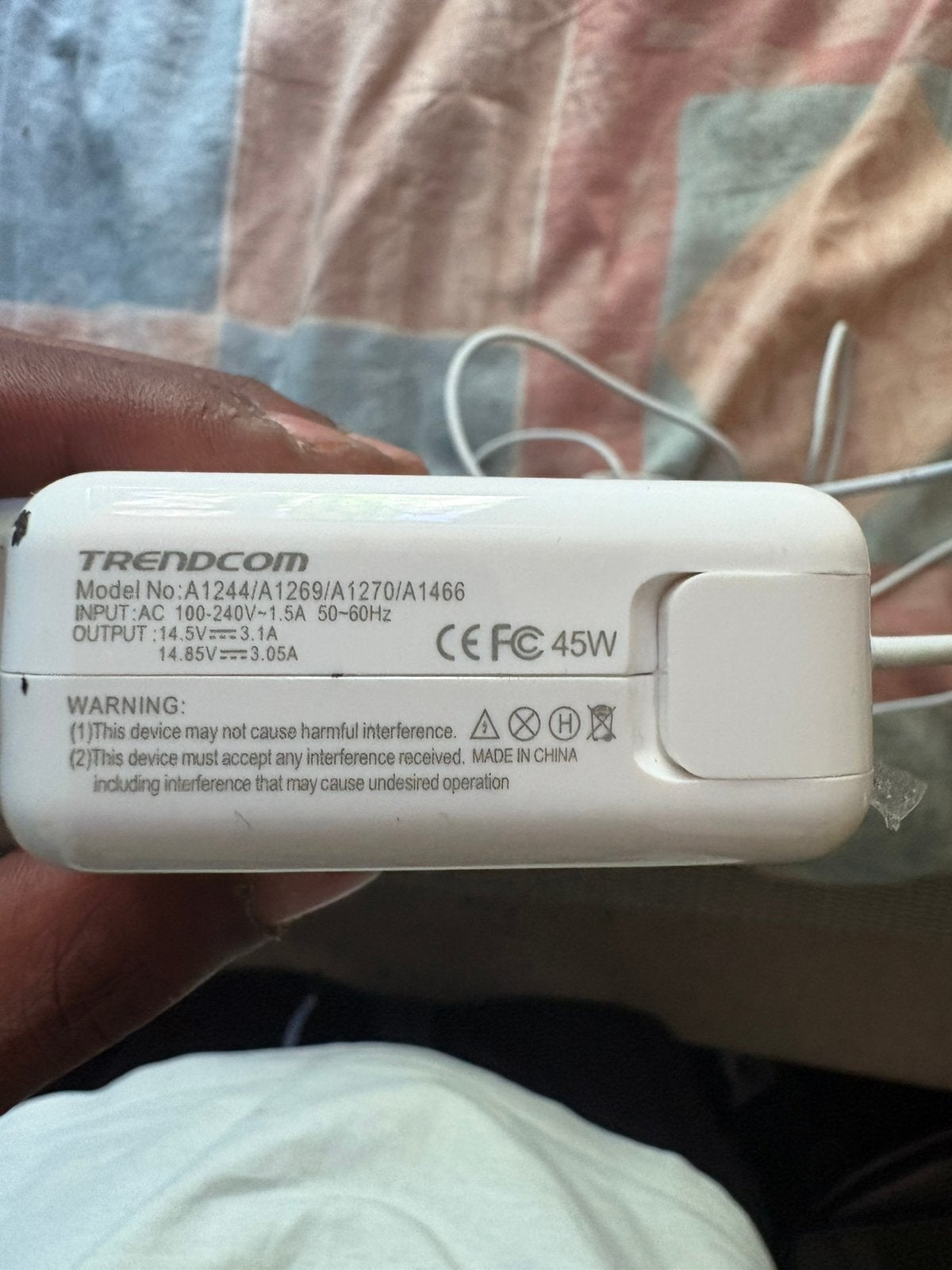 Macbook oplader, Computers en Software, Laptop-opladers, Ophalen of Verzenden, Nieuw