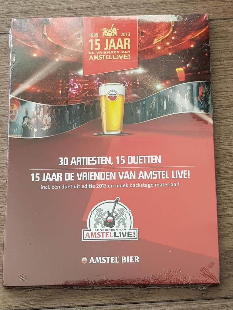 amstel live , 15 jaar amstel live ,, Cd's en Dvd's, Alle leeftijden, Ophalen of Verzenden, Zo goed als nieuw